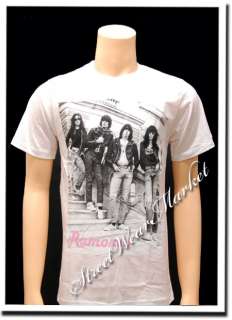 Ramones American Punk Rock Band Music Men T shirt Sz M  