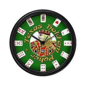  Poker Poker Hobbies Wall Clock by 