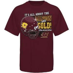  NCAA Central Michigan Chippewas Maroon All About Maroon 