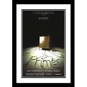 Primer 32x45 Framed and Double Matted Movie Poster   Style B   2004 