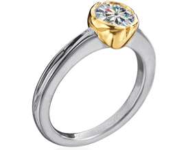 items in Premier Moissanite Charles and Colvard Gold Fashion Jewelry 