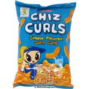 Jack N Jill Chiz Curls Cheese Flavored Corn Curis Party Pack, 120g 4 