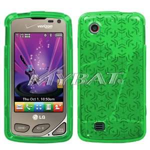  LG VX8575 (Chocolate Touch), Green Snowflake Candy Skin 