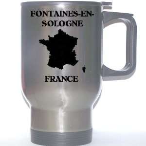  France   FONTAINES EN SOLOGNE Stainless Steel Mug 