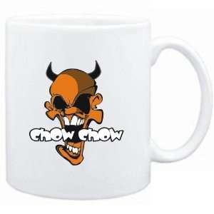 Mug White  Chow Chow   Devil  Dogs