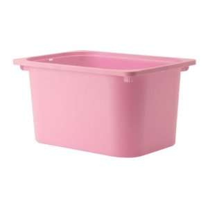  Ikea Trofast Toy Storage Box Pink, Large 