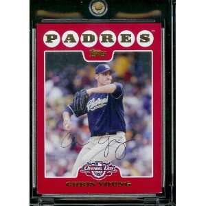  2008 Topps Opening Day # 29 Chris Young   San Diego Padres 