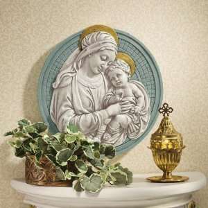  Baby Jesus Roundel Wall Christian Sculpture Statue Decor Home