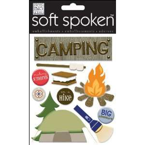  Soft Spoken Embellishments Camping Smores 