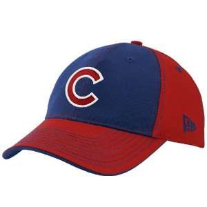  New Era Chicago Cubs Royal Blue Red Nubussy Adjustable Hat 