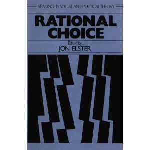   Readings in Social & Political Theory) [Paperback] Jon Elster Books
