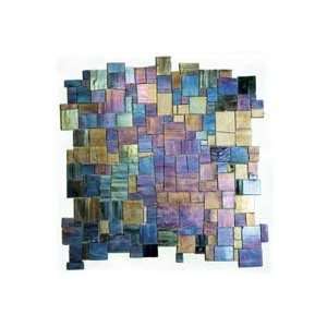   Stained Glass Tile Melange Jolie Pattern Abalone
