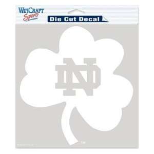   Irish 8X8 Die Cut Decal   Shamrock Logo