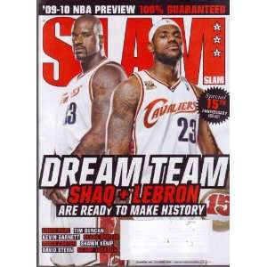 SLAM Basketball Magazine (Dec 2009) Featuring SHAQ 