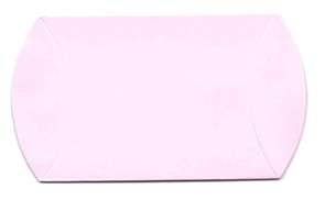 Small Pillow Boxes in Pink   10 Pieces  
