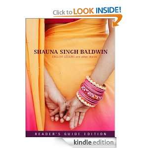 English Lessons and Other Stories Shauna Singh Baldwin  