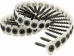   collated screws mean no more screw slivers or painful finger cuts