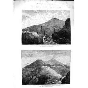    1877 Balkans Batteries Mount Nicolai Shipka Gabrova