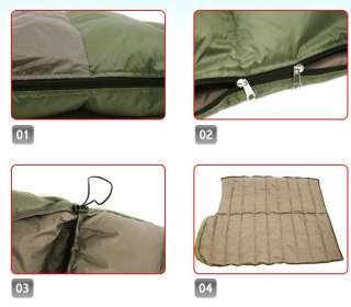 Brand New Cross Giant Sniper Sleeping bag WHITE DOWNBAG 100%  
