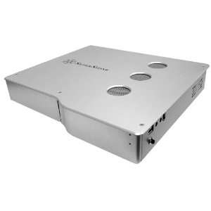  SilverStone LC09S Aluminum Mini ITX Computer Case (Silver 