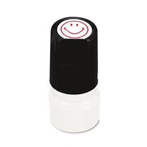  Universal Pre Inked SMILEY FACE Round Icon Stamp   SMILEY 