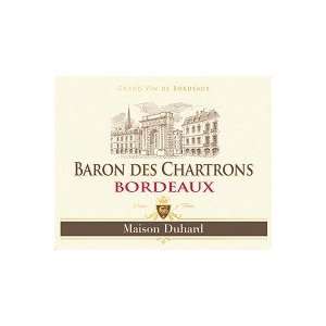  Baron Chartron Bordeaux 2009 750ML Grocery & Gourmet Food
