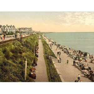   Poster   Promenade looking east Clacton on Sea England 24 X 18.5
