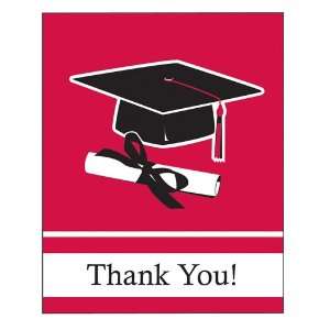  Congrats Grad Thank You Cards   Classic Red Health 