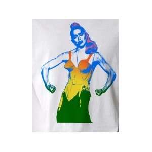   Cone Bra Pop Art Graphic T shirt (Mens Small) 