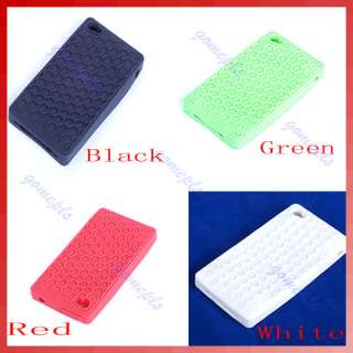 Honeycomb Silicon Gel Case Cover Skin For Apple Iphone 4G  