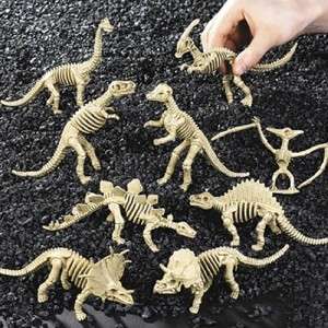 24+ Plastic Dinosaur Skeletons Bones Party Favor Dig  