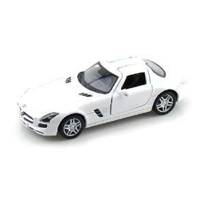  Mercedes Benz SLS AMG 1/36 White Toys & Games