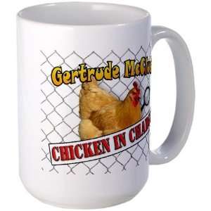  Gertrude McCluck Logo Chicken Large Mug by  