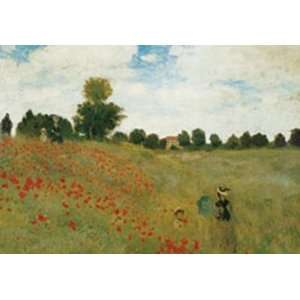  Claude Monet   Poppies Canvas