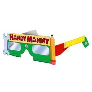   Party By Hallmark Disney Handy Manny Paper Glasses 