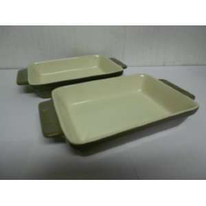  Staub Mini Plats 15 cm, Mini Rectangular Dish Grey, Set of 