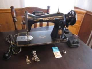   Heavy Duty Singer 15 91 Sewing Machine   Canadian Made  