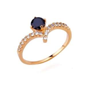 Engament Wedding Simulated Diamond Channel Dress Ring  