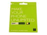 Simple Mobile SIM Card Lot of 100 Pieces with brochures  
