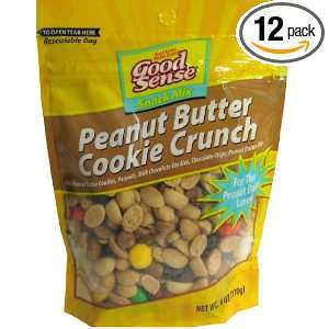Good Sense Peanut Butter Cookie Crunch, 6 Ounce (Pack of 12)  