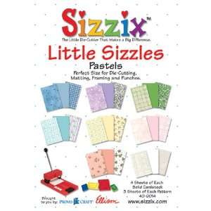  Little Sizzles Paper Pad   Pastels