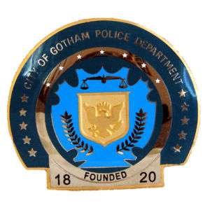 Batman Gotham City Police Badge  