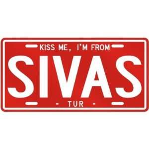  NEW  KISS ME , I AM FROM SIVAS  TURKEY LICENSE PLATE 