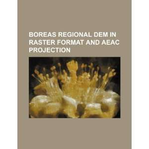  BOREAS regional DEM in raster format and AEAC projection 