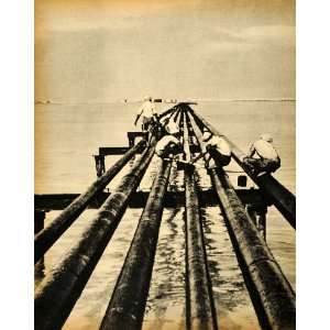  1944 Print Sitra Terminal Bahrein Petroleum Company Gas 