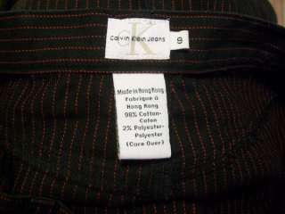 Ck Calvin Klein Jeans skirt cotton polyster size 9  