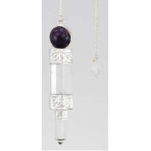 Quartz Crystal Pendulum Metaphysical Spiritual Mystical Religious New 