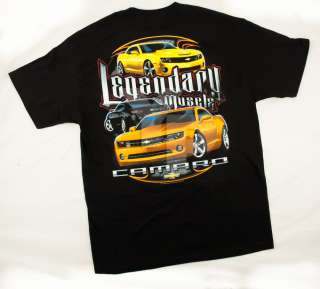   Chevy Bowtie Bow Tie Legendary Muscle Black T Shirt Shirt Tee  