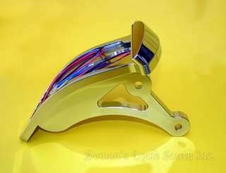 SIDEMOUNT TAILLIGHT LED OPEN PRIMARY BDL FIT HARLEY  