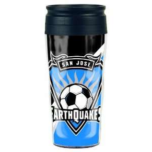  MLS San Jose Earthquakes 16 Ounce Travel Mug Sports 